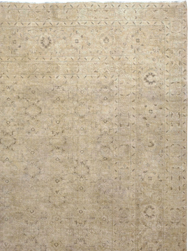 Antique Persian Tabriz Carpet, No.23282 - Gss