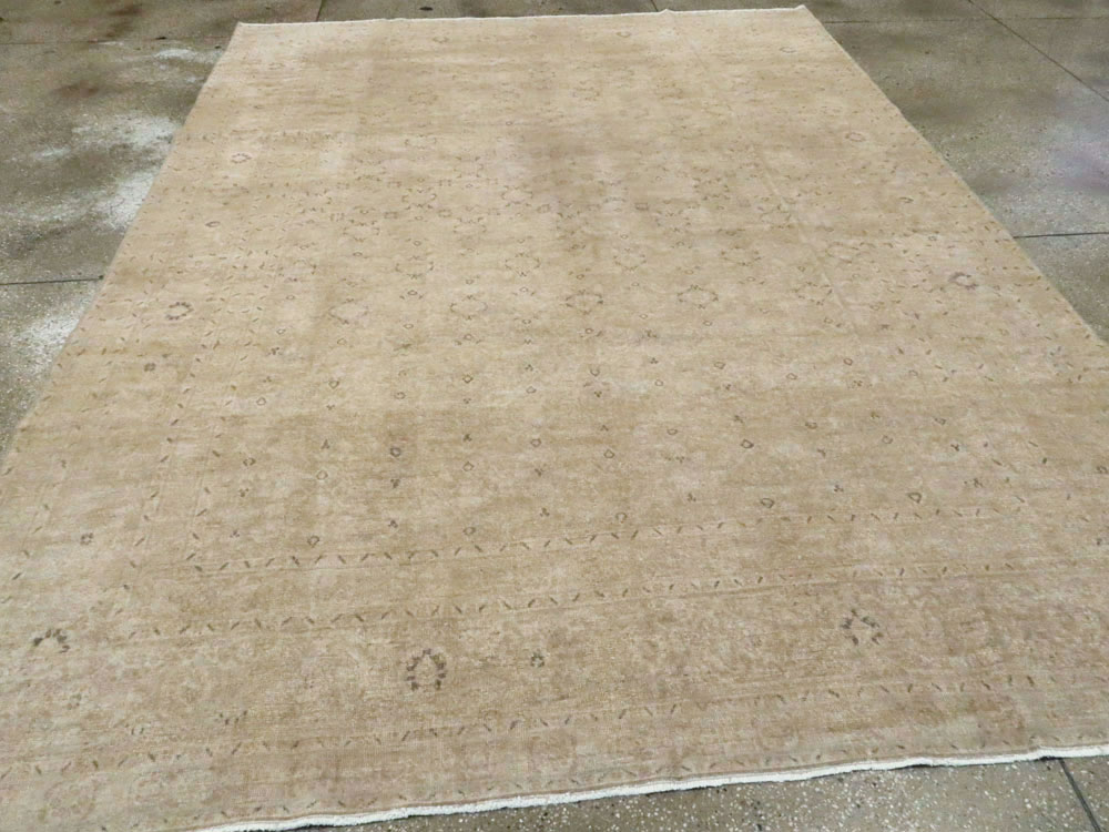 Antique Persian Tabriz Carpet, No.23282 - Gss