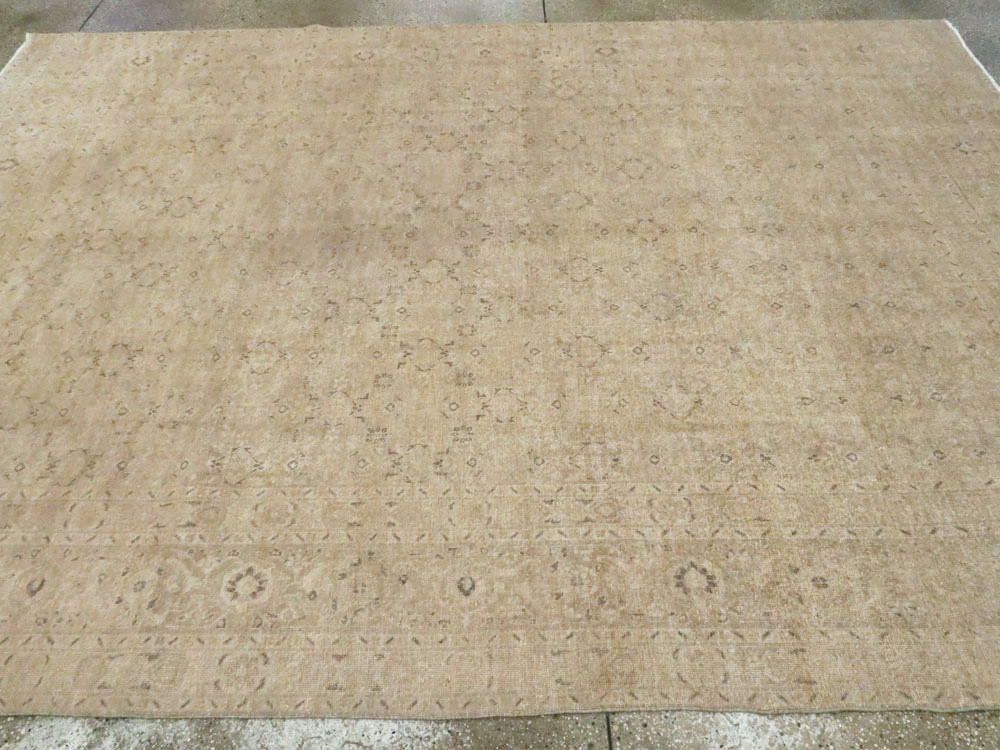 Antique Persian Tabriz Carpet, No.23282 - Gss