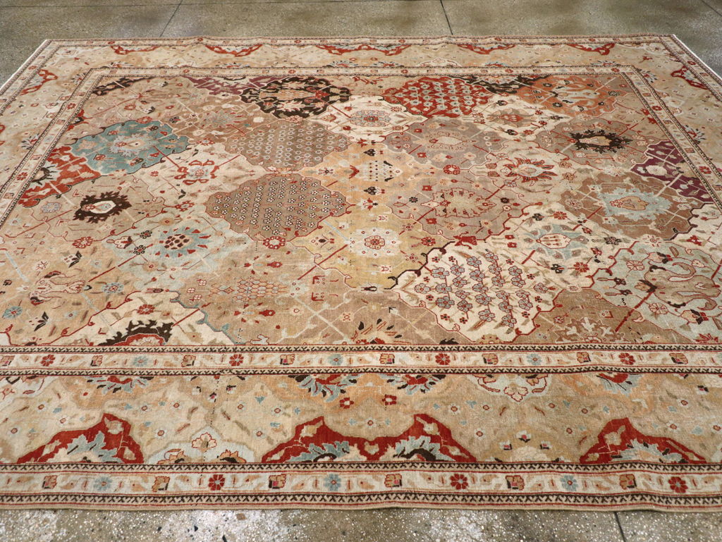 Antique Persian Tabriz Carpet, No.23284 - Gss