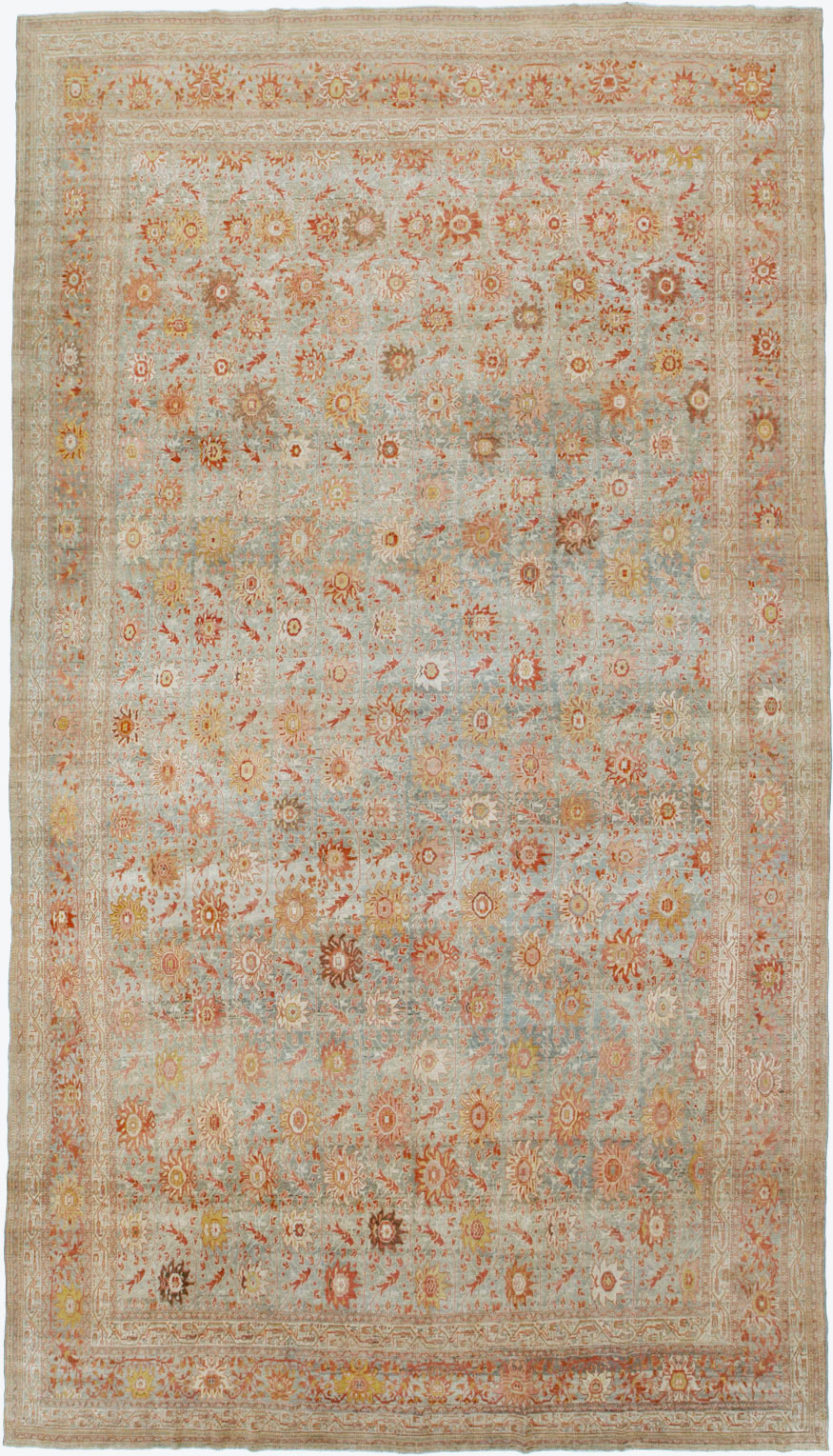 Antique Persian Mahal Carpet, No.23288 - Gss