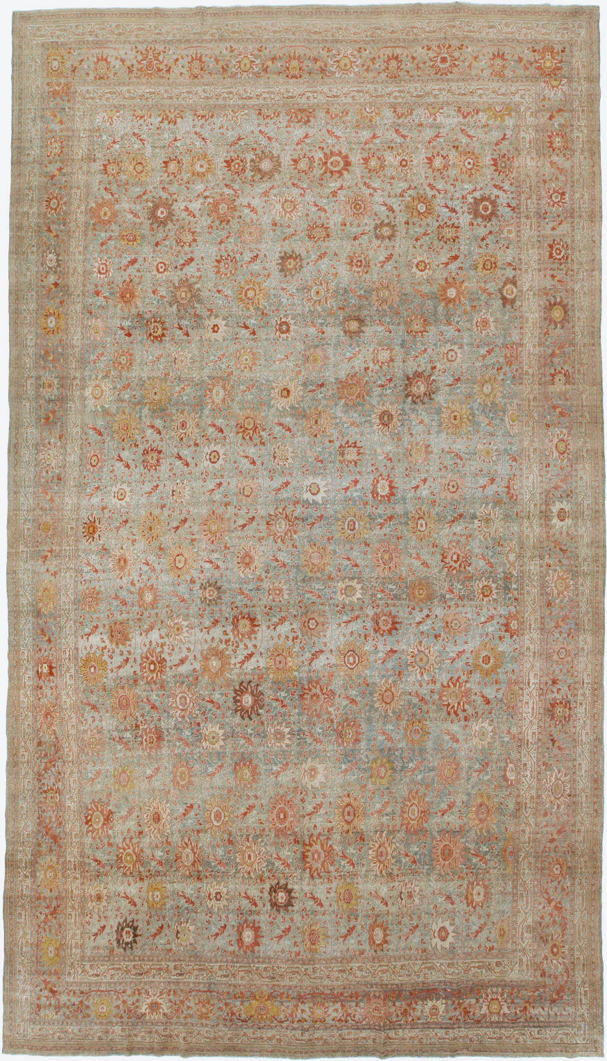 Antique Persian Mahal Carpet, No.23288 - Gss