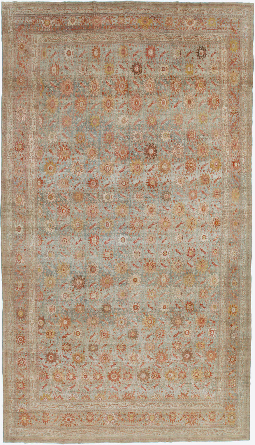 Antique Persian Mahal Carpet, No.23288 - Gss