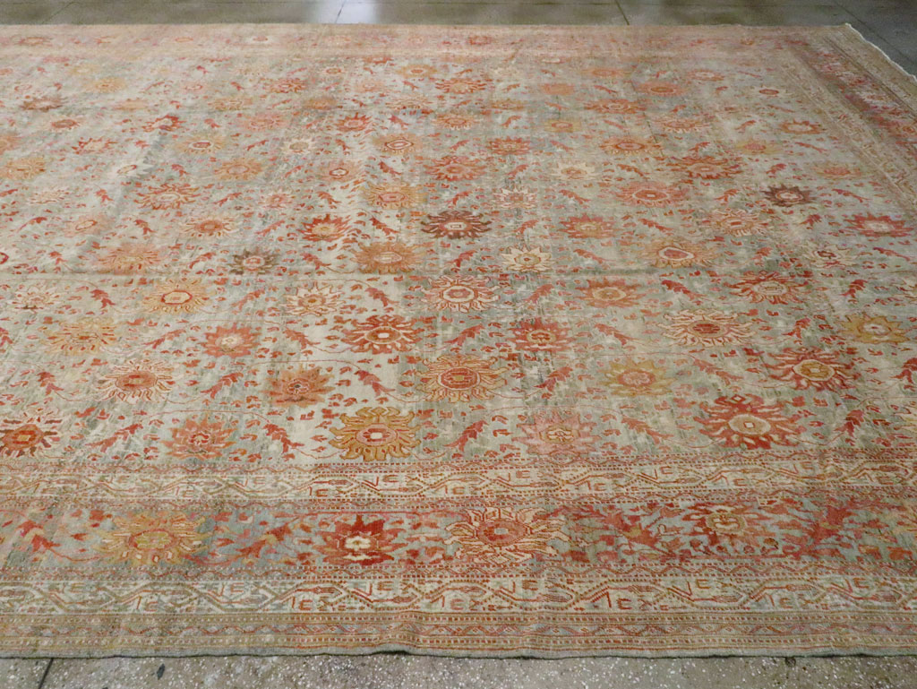 Antique Persian Mahal Carpet, No.23288 - Gss