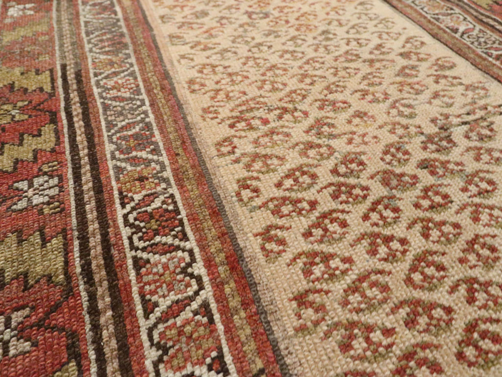 Antique Persian Kurdish Runner, No.23290 - Gss