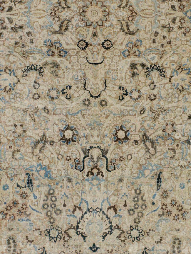 Antique Persian Mashad Carpet, No.23292 - Gss