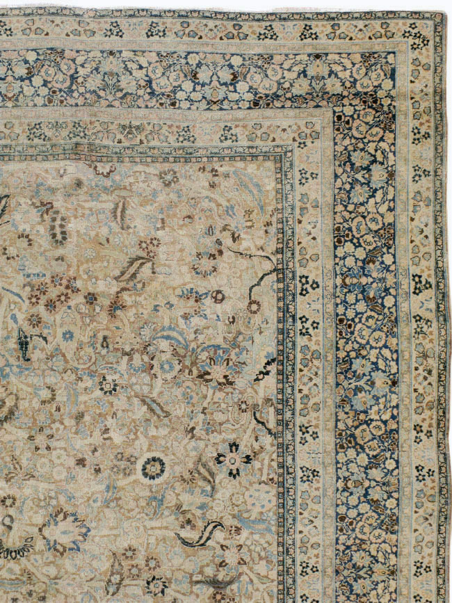 Antique Persian Mashad Carpet, No.23292 - Gss