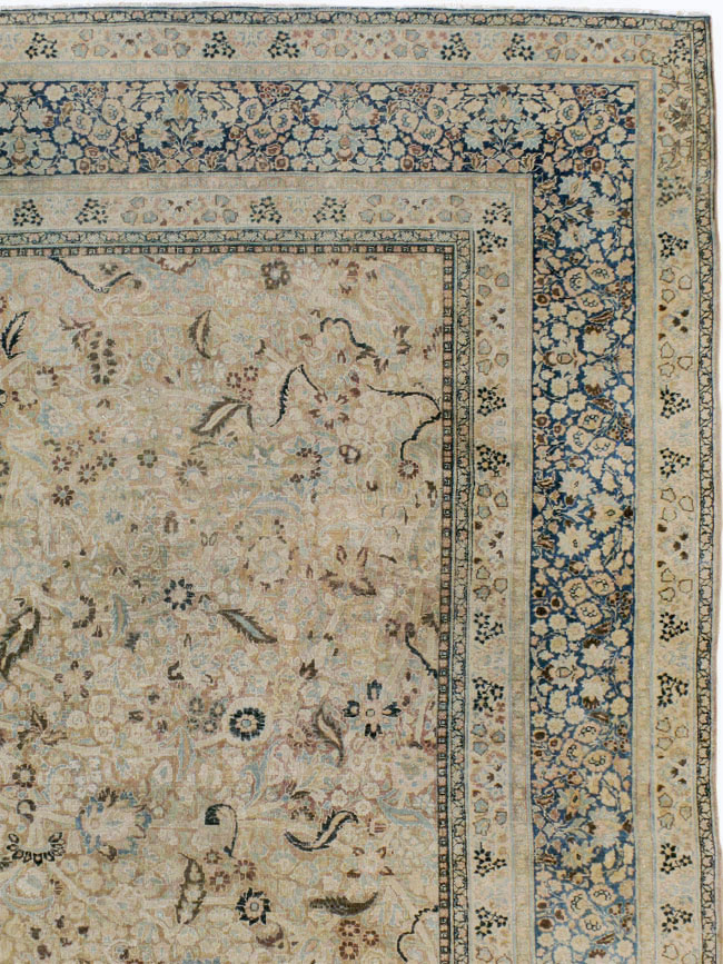 Antique Persian Mashad Carpet, No.23292 - Gss