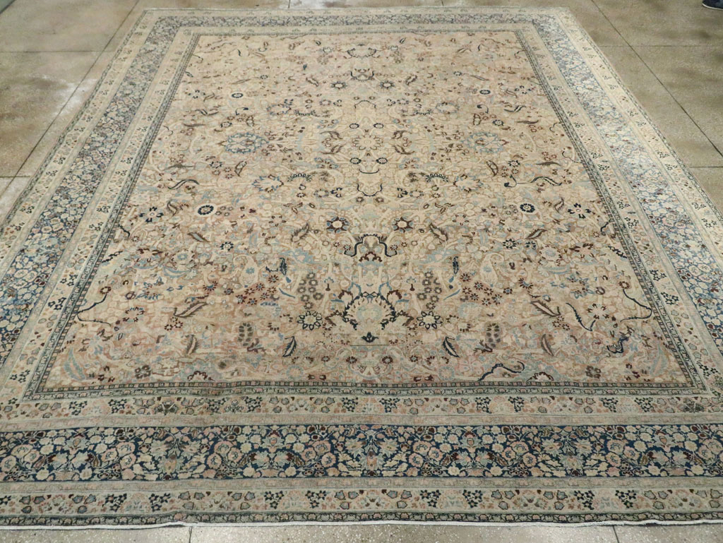 Antique Persian Mashad Carpet, No.23292 - Gss