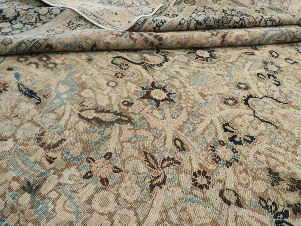 Antique Persian Mashad Carpet, No.23292 - Gss