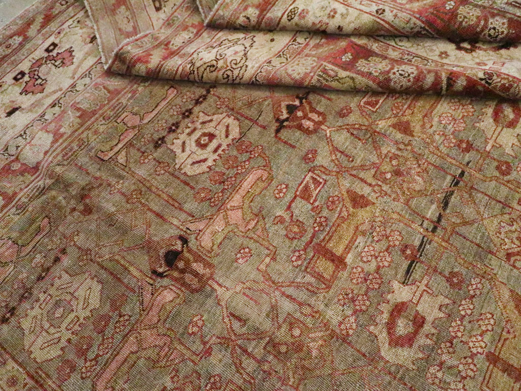 Antique Perisan Bidjar Carpet, No.23294 - Gss