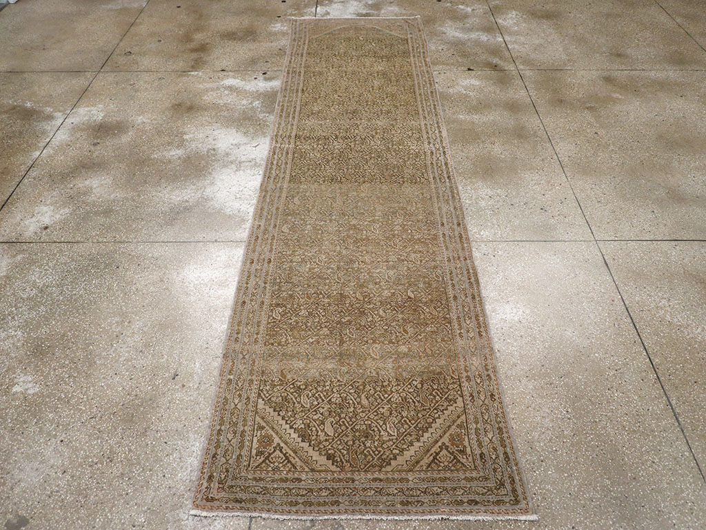 Antique Persian Malayer Runner, No.23303 - Gss