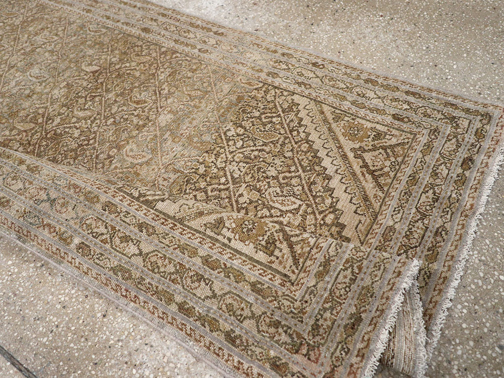 Antique Persian Malayer Runner, No.23303 - Gss