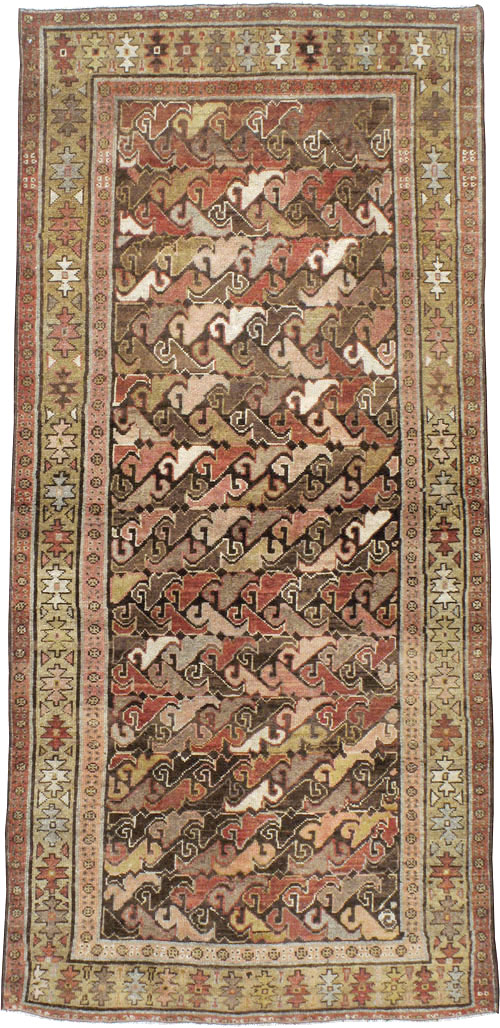 Antique Persian Kurdish Rug, No.23305 - Gss