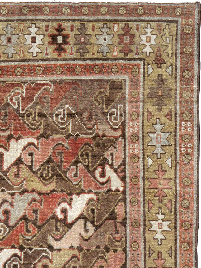 Antique Persian Kurdish Rug, No.23305 - Gss