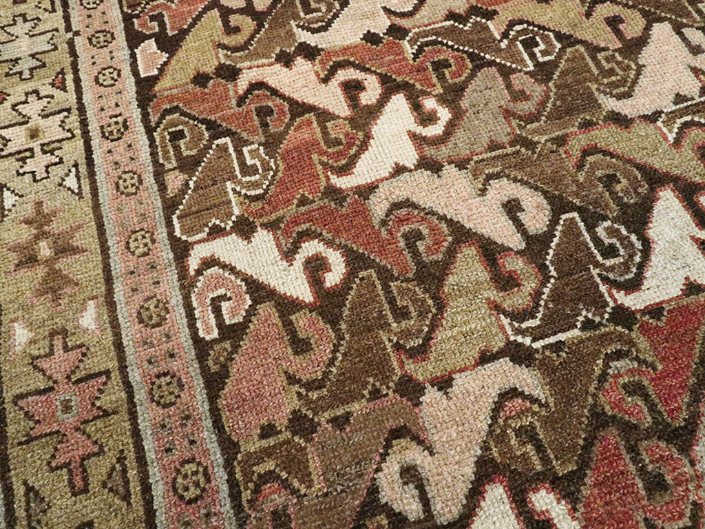 Antique Persian Kurdish Rug, No.23305 - Gss