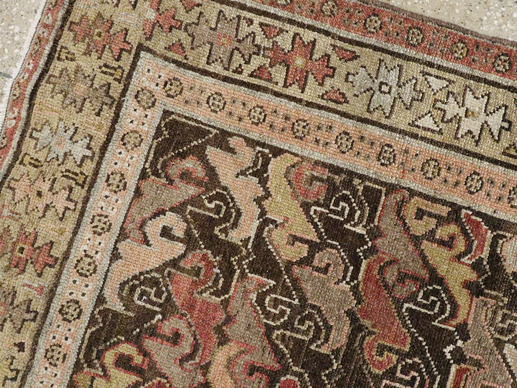 Antique Persian Kurdish Rug, No.23305 - Gss