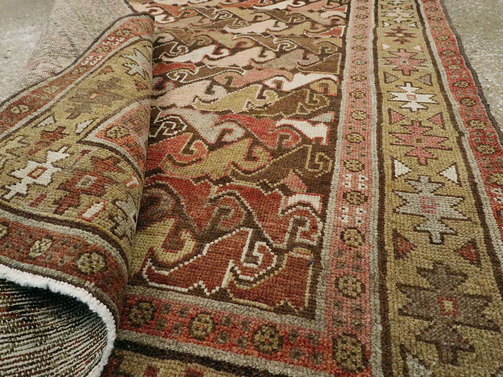 Antique Persian Kurdish Rug, No.23305 - Gss