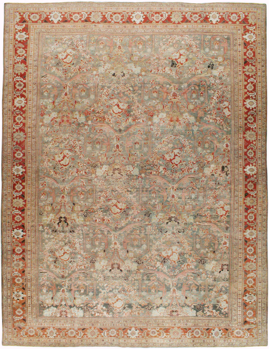Antique Persian Mahal Carpet, No.23307 - Gss