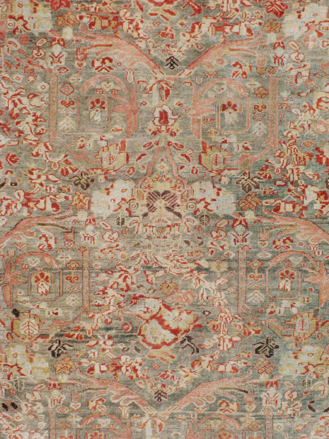 Antique Persian Mahal Carpet, No.23307 - Gss