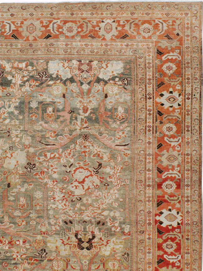 Antique Persian Mahal Carpet, No.23307 - Gss