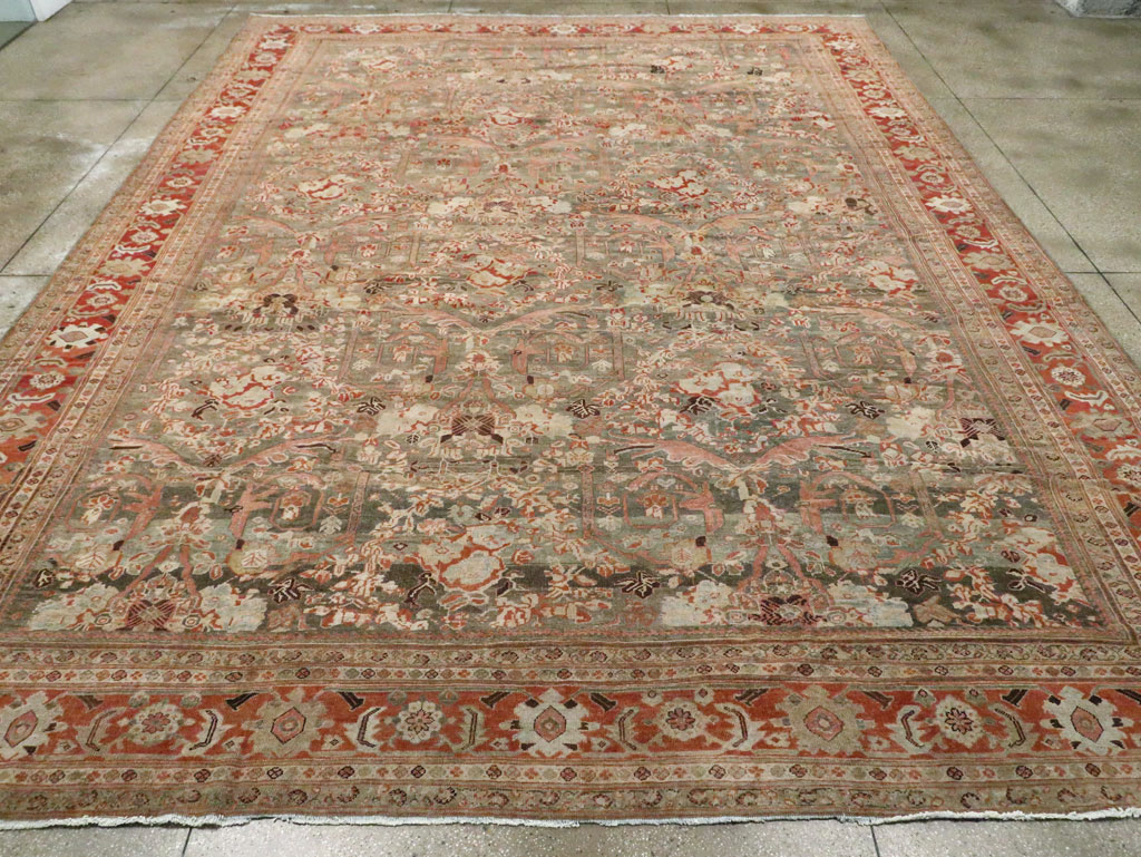 Antique Persian Mahal Carpet, No.23307 - Gss