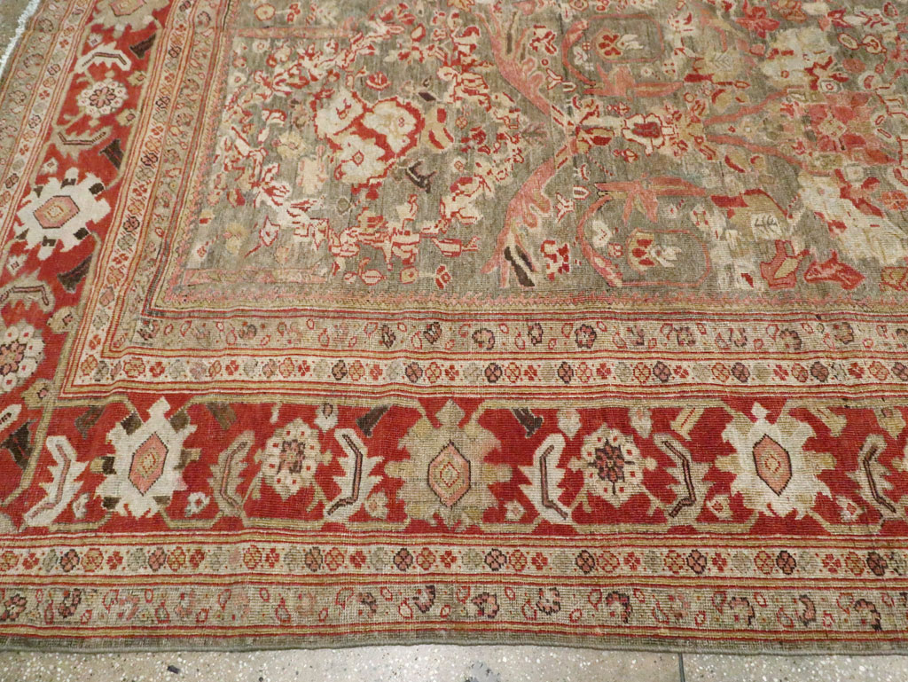 Antique Persian Mahal Carpet, No.23307 - Gss