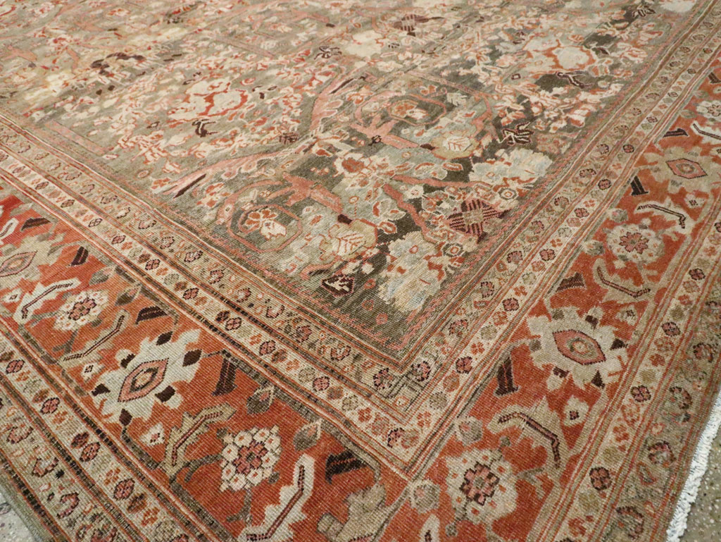 Antique Persian Mahal Carpet, No.23307 - Gss