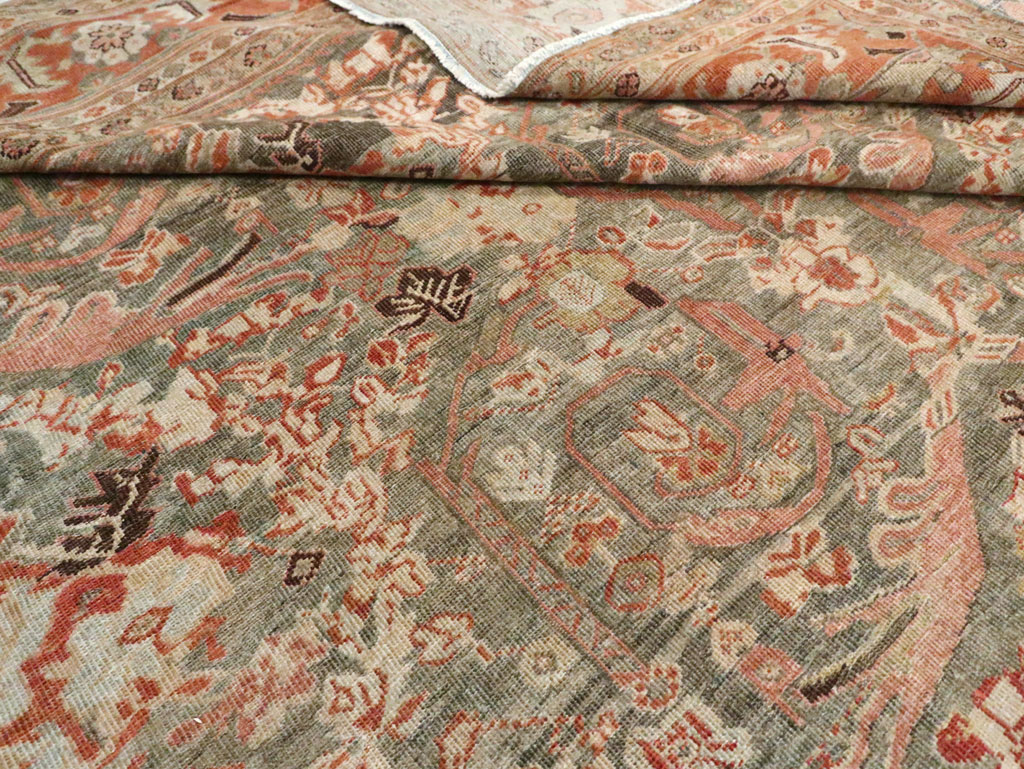 Antique Persian Mahal Carpet, No.23307 - Gss