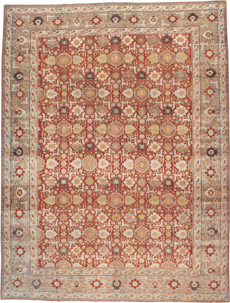 Vintage Persian Tabriz Carpet, No.23309 - Gss