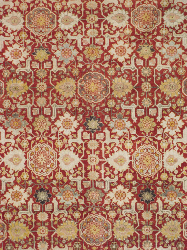 Vintage Persian Tabriz Carpet, No.23309 - Gss