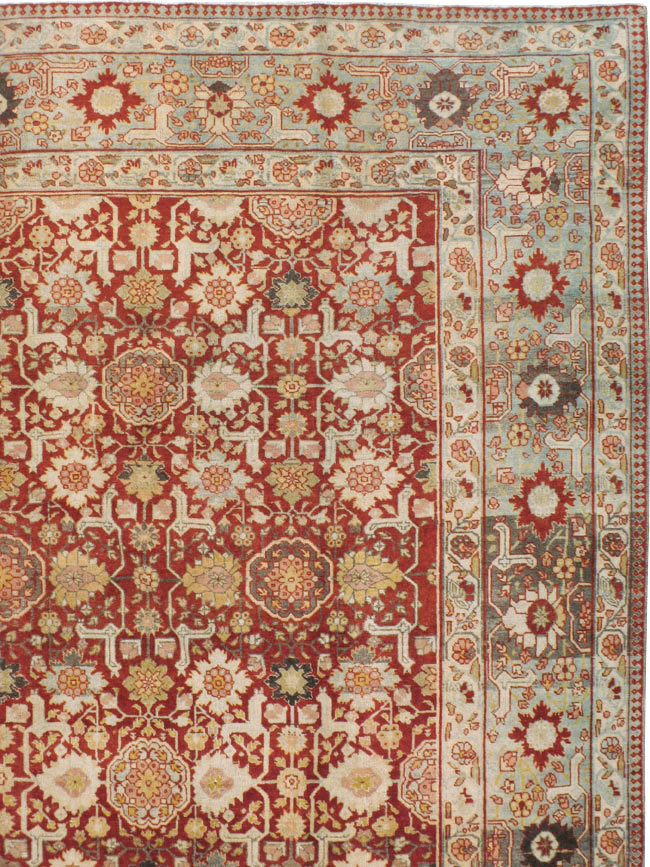 Vintage Persian Tabriz Carpet, No.23309 - Gss