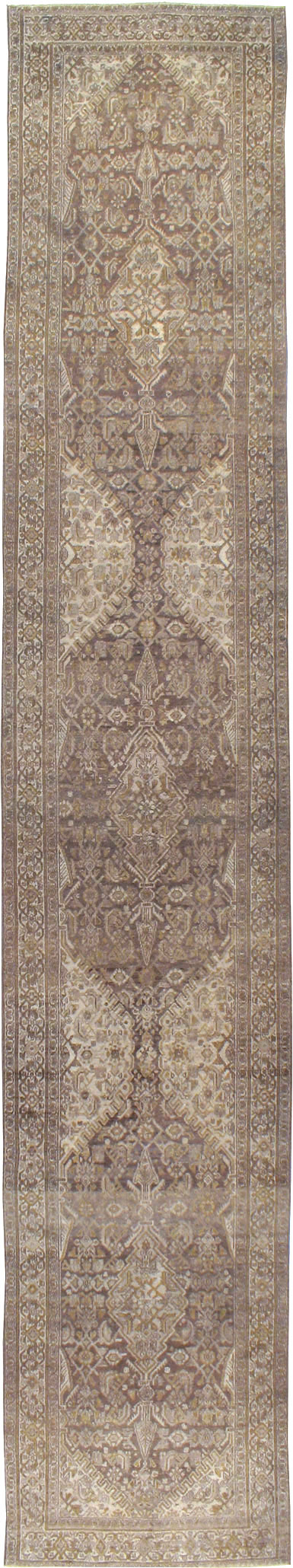 Antique Persian Bibikabad Runner, No.23310 - Gss