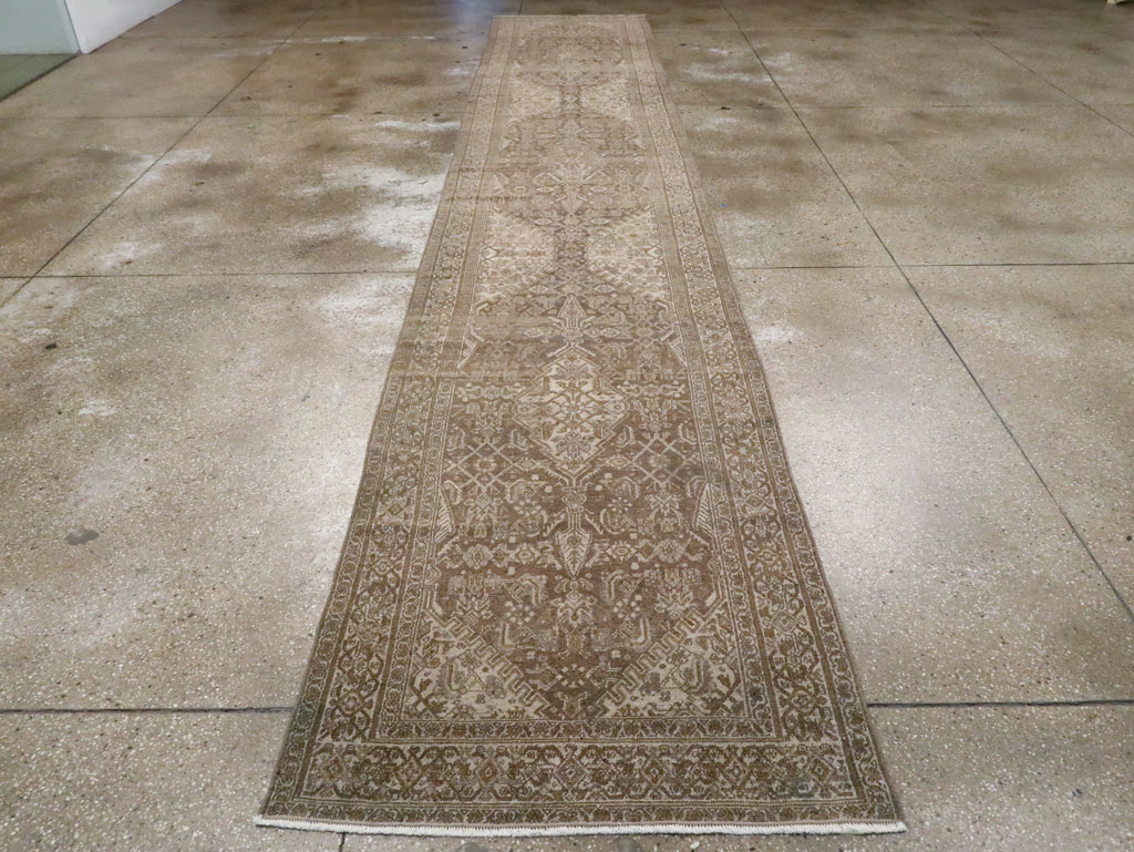 Antique Persian Bibikabad Runner, No.23310 - Gss