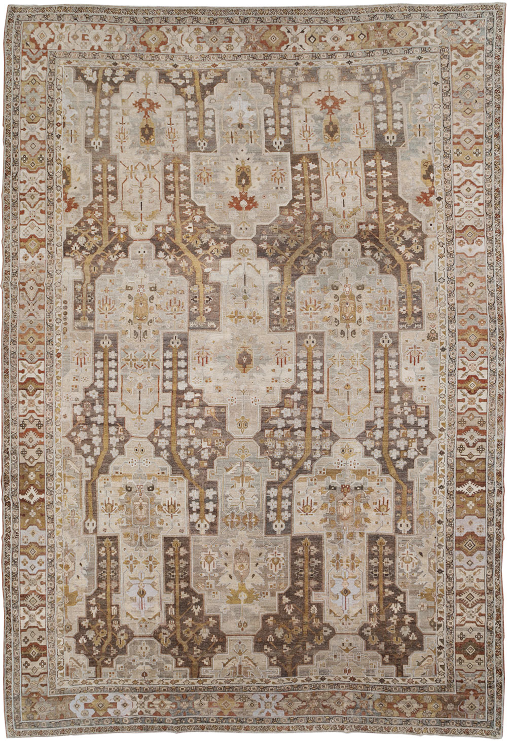 Antique Persian Malayer Oversize Carpet, No.23317 - Gss
