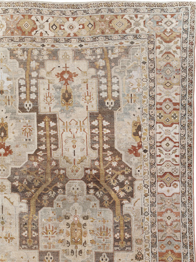 Antique Persian Malayer Oversize Carpet, No.23317 - Gss