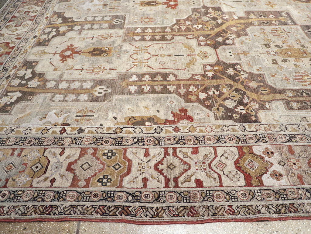 Antique Persian Malayer Oversize Carpet, No.23317 - Gss