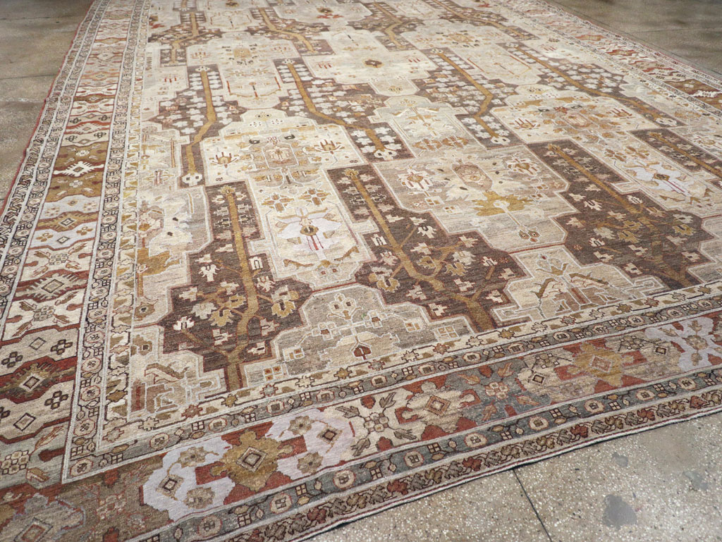Antique Persian Malayer Oversize Carpet, No.23317 - Gss