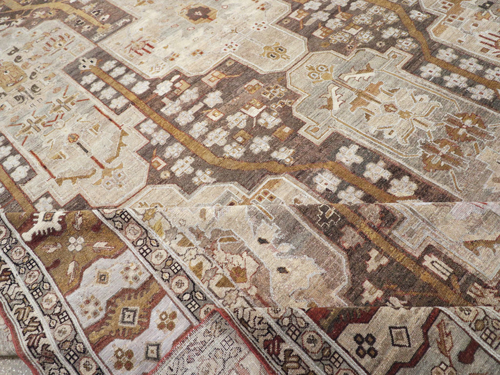 Antique Persian Malayer Oversize Carpet, No.23317 - Gss