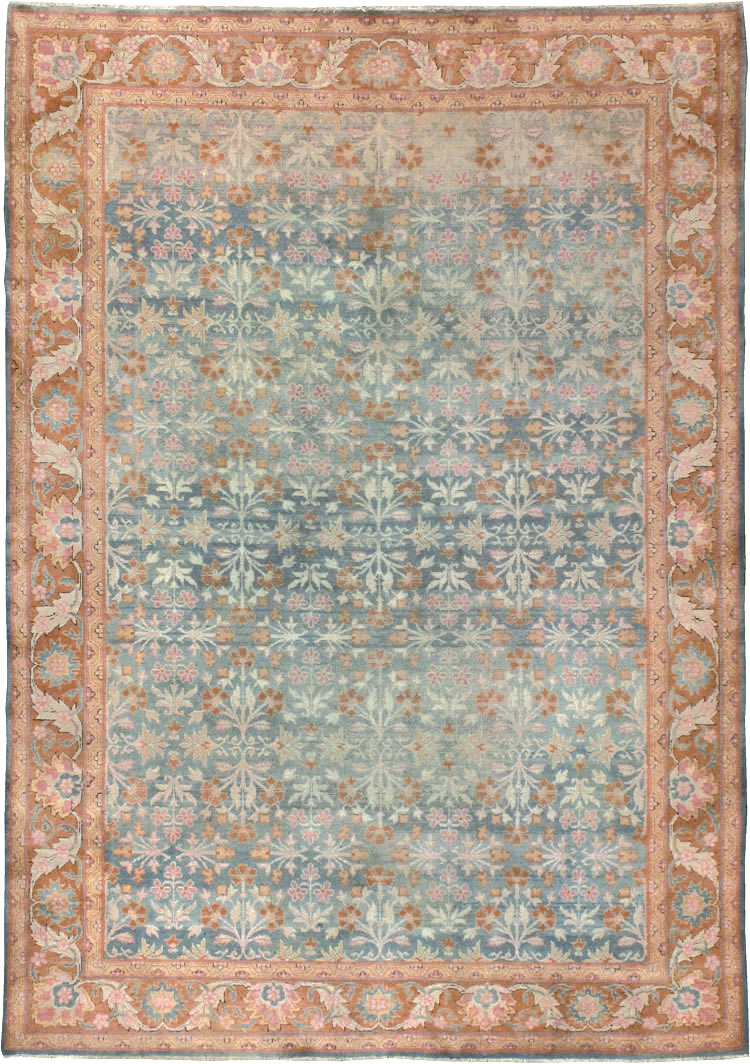 Vintage Indian Amritsar Carpet, No.23323 - Gss