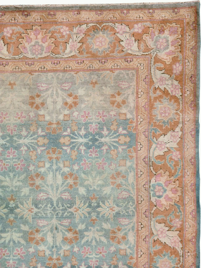 Vintage Indian Amritsar Carpet, No.23323 - Gss