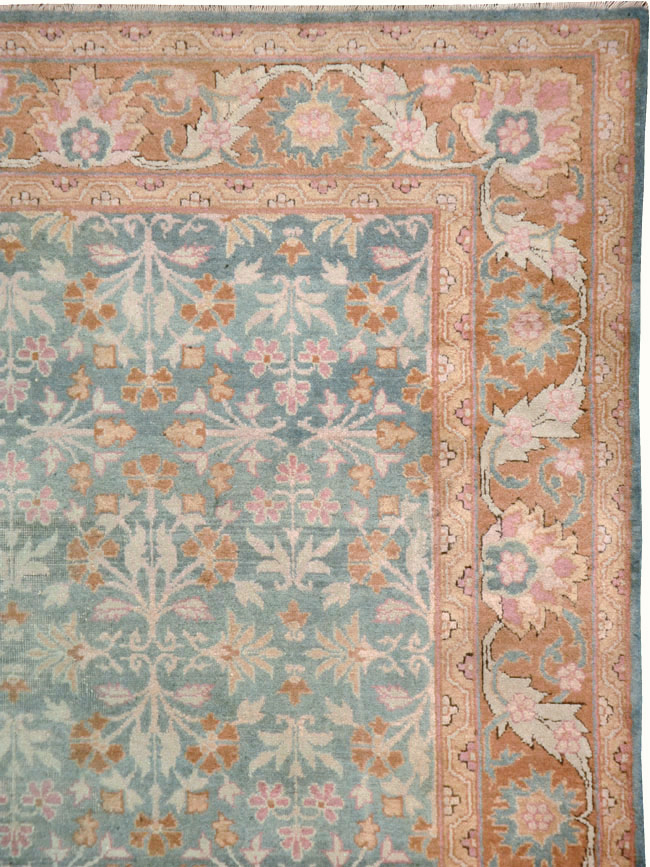 Vintage Indian Amritsar Carpet, No.23323 - Gss