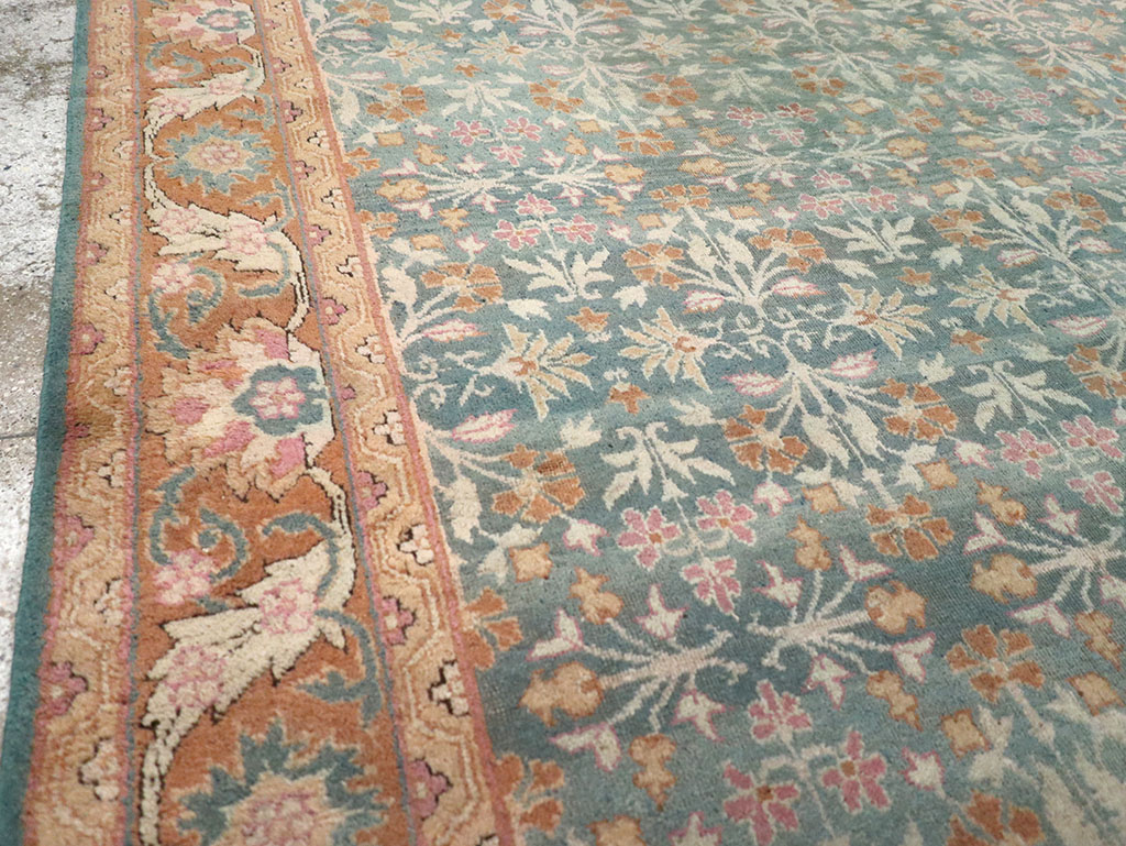 Vintage Indian Amritsar Carpet, No.23323 - Gss