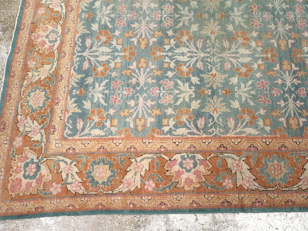 Vintage Indian Amritsar Carpet, No.23323 - Gss