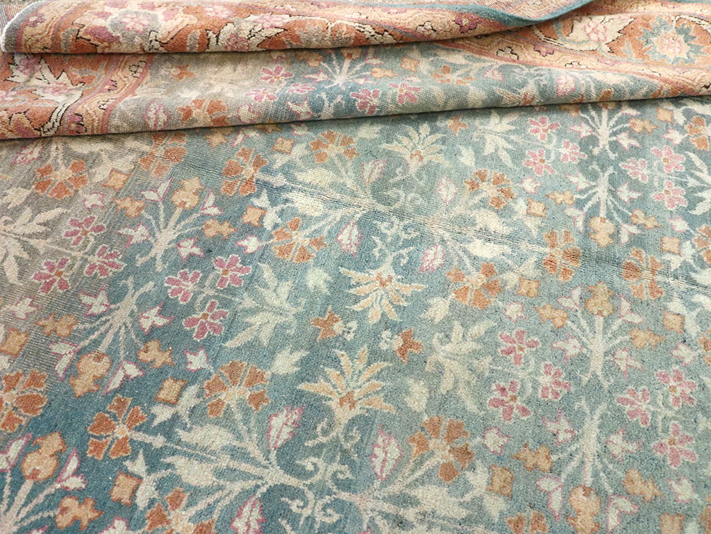 Vintage Indian Amritsar Carpet, No.23323 - Gss