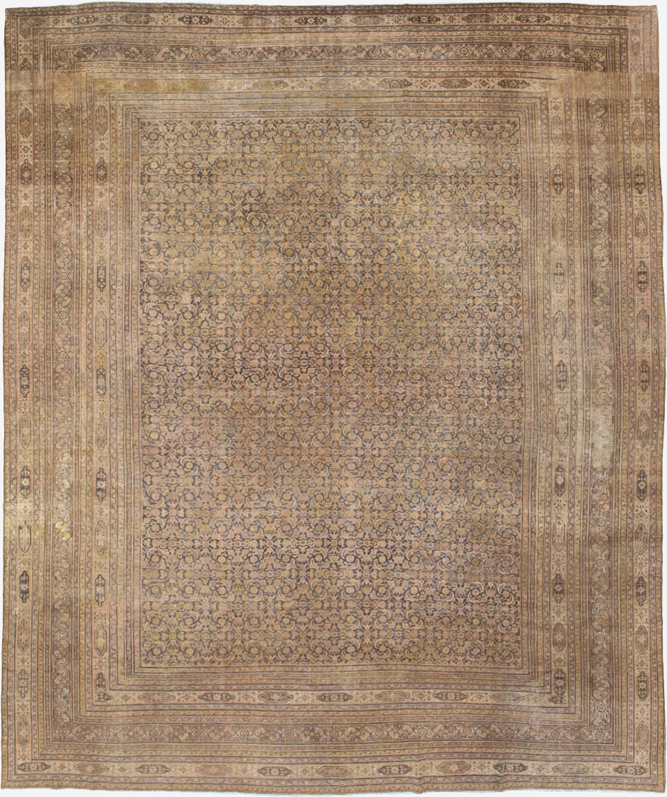 Antique Persian Dorokhsh Carpet, No.23324 - Gss