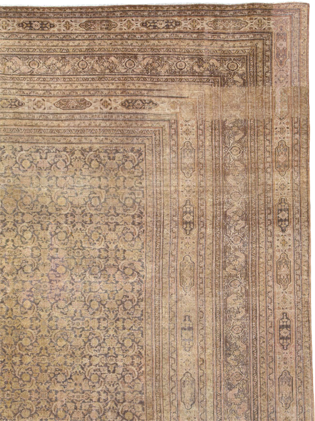 Antique Persian Dorokhsh Carpet, No.23324 - Gss