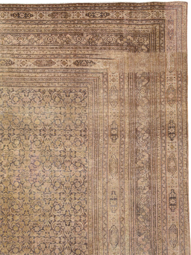 Antique Persian Dorokhsh Carpet, No.23324 - Gss