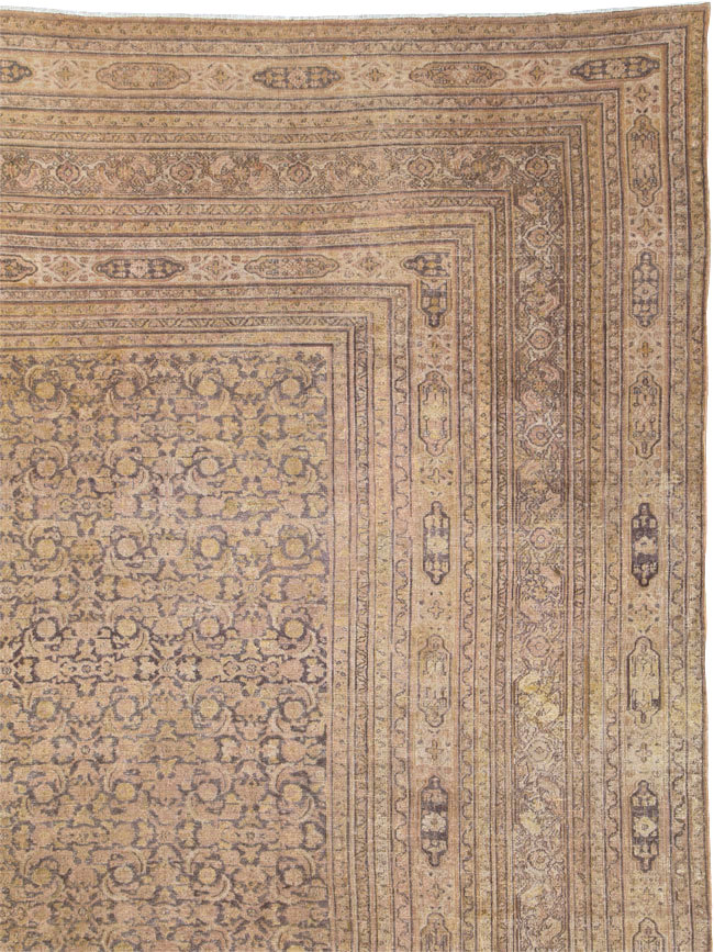 Antique Persian Dorokhsh Carpet, No.23324 - Gss