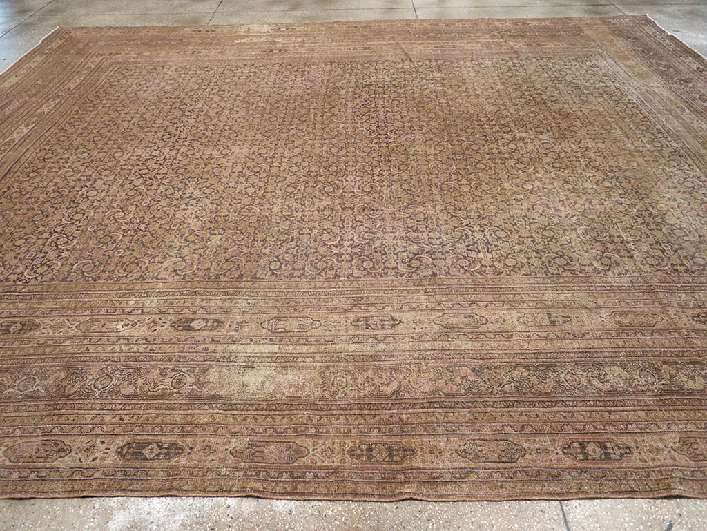 Antique Persian Dorokhsh Carpet, No.23324 - Gss